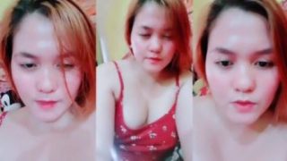 Mamih Pirang Merah Pamerin Toket and Jembutnya