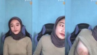 Ukhti Manis Show Uting di Sesi Akhir Livenya Hot