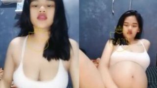 Beby Omek Bumil Puting Coklat Besar Busui